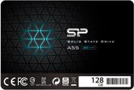 💾 silicon power 128gb ssd 3d nand a55 - enhanced performance boost sata iii 2.5" internal solid state drive su128gbss3a55s25ah logo