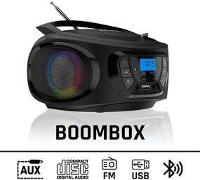 KLIM Boombox B4 Radio CD Player  Rechargeable Battery – KLIM Technologies