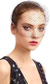 img 4 attached to 👰 BABEYOND Wedding Flapper Fascinator Headband for Women - Stylish Accessories