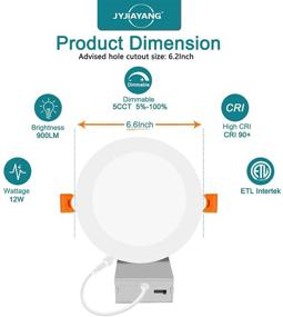 img 2 attached to 💡 Junction Certified Recessed Lighting in 5CCT 5000K