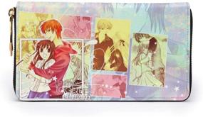 img 3 attached to 🍓 KMIUMIK Fruits Basket Anime Leather Wallet: Stylish Cosplay Credit Card Holder for Men and Women - Great Gift!