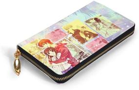 img 2 attached to 🍓 KMIUMIK Fruits Basket Anime Leather Wallet: Stylish Cosplay Credit Card Holder for Men and Women - Great Gift!