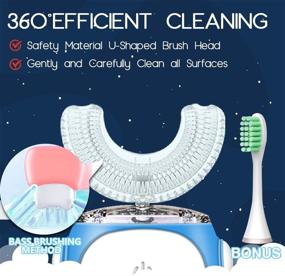 img 2 attached to Ultrasonic Toothbrush Waterproof Autobrush Automatic Oral Care and Children's Dental Care