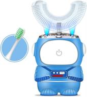 ультразвуковая зубная щетка с водонепроницаемым autobrush, автоматический уход за полостью рта и детский дентальный уход логотип