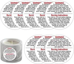 img 4 attached to Warning Container Stickers Waterproof Sticker Crafting in Candle Making