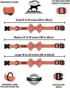 img 3 attached to 🎀 Regal Dog Products Cool Bowtie Collar: Custom Fit for XS to Large Dogs, Cats, and Puppies in Multiple Colors - Perfect Birthday Gift for Your Fashionable Pet!