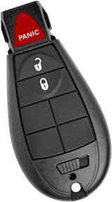 img 4 attached to 🔑 HelloAuto Dodge Ram Key Fob Shell Replacement Case Cover - Compatible with 56046953 - Fits Ram 1500, 2500, 3500 (2013-2018)