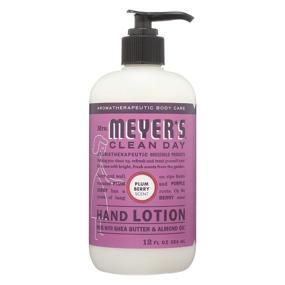 img 3 attached to 🍓 Plumberry Hand Lotion by Mrs. Meyer's - 12 Ounce Bottle