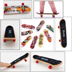 img 1 attached to TEENLEE Professional Fingerboard Skateboards Fingertips