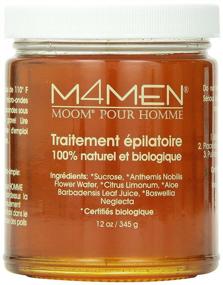 img 2 attached to 🧔 Moom M4men Hair Remover Refill Jar for Men: 12 Oz - Convenient Hair Removal Solution