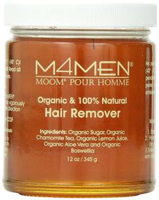 img 4 attached to 🧔 Moom M4men Hair Remover Refill Jar for Men: 12 Oz - Convenient Hair Removal Solution