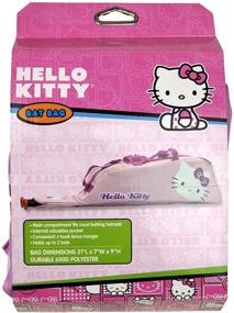 img 2 attached to 🎀 Pink Hello Kitty Baseball Bat/Helmet Bag - 31"x7"x9