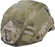 🎯 leagway tactical helmet cover for ops-core fast ballistic helmet: ideal gear for airsoft, paintball, hunting, and shooting logo