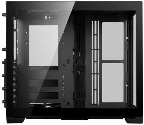 img 1 attached to 🖤 Lian-Li O11D Mini-X Mid Tower Case, Black, Supports ATX/Micro-ATX/Mini-ITX, 2x2.5" SSD & 2x3.5" HDD, Retail