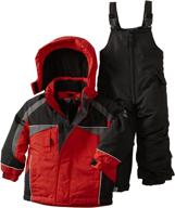 🧥 rothschild little colorblock snowsuit: stylish & functional large boys' jacket & coat логотип