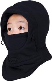 img 4 attached to Windproof Thicken 🧥 Boys' Accessories: Azarxis Children's Balaclava
