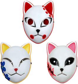 img 3 attached to Halloween Mask - Illuminated Japanese Photography Masquerade