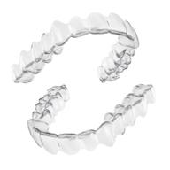invisible custom teeth guard: ultra thin and clear 🦷 mouthguard protectors for teeth grinding - upper + lower teeth guards logo