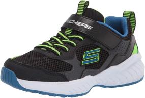 img 4 attached to 👟 Skechers Kids Sport Sneaker Black Boys' Shoes: Stylish and Comfortable Sneakers for Active Kids