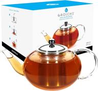 ☕ grosche joliette infuser teapot ea: опыт поднятого приготовления чая! логотип