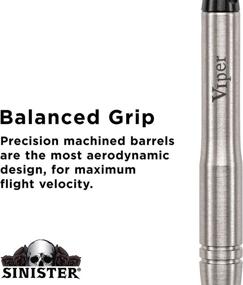 img 2 attached to 🎯 High-Quality Viper Sinister 95% Tungsten Soft Tip Darts