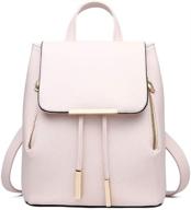casual fashion leather backpack shoulder women's handbags & wallets for fashion backpacks logo