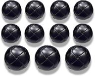 premium 11 piece blazer button set - genuine leather by leatherblazerbuttons.com logo