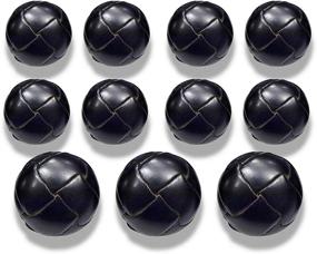 img 4 attached to Premium 11 Piece Blazer Button Set - Genuine Leather by LeatherBlazerButtons.com