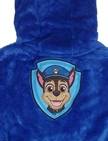 img 1 attached to Paw Patrol Nickelodeon 🐾 Boys' Toddler Plush 3D Robe