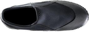 img 1 attached to Cressi Neoprene Adult Water Sports Boots - Scuba Diving, Snorkeling, Diving, Rafting, Windsurfing - Minorca Short, Designed in Italy with Anti-Slip Sole