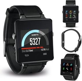 img 2 attached to 📌 HWHMH Силиконовые ремешки для замены Garmin Vivoactive - Превосходное качество и стиль (только ремешки)