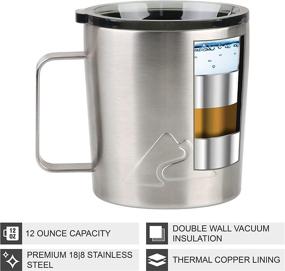 img 3 attached to Stainless Insulated Coffee Mug 803 019 – Keep Your Beverage Hotter for Longer!