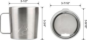 img 1 attached to Stainless Insulated Coffee Mug 803 019 – Keep Your Beverage Hotter for Longer!