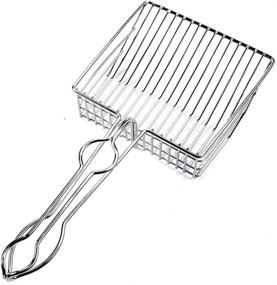 img 2 attached to 🐱 Durable Metal Pet Kitty Kitten Sifter - UNK Cat Litter Scoop with Long Handle for Heavy-Duty Cleaning of Litter Box, Perfect for Dogs and Cats