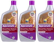 🌟 rejuvenate professional wood floor restorer rj32profg 3-pack with long-lasting high gloss finish logo