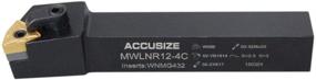 img 3 attached to 🛠️ Инструментальный держатель AccusizeTools MWLNR12-4C с пластинкой WMNG432 2316 0008INS2