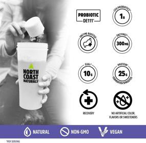 img 1 attached to North Coast Naturals Boosted Protein
