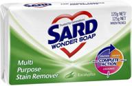 🧼 australian sard wonder soap: 120g with eucalyptus extract - versatile cleaning power from down under! logo