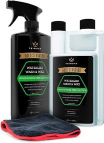 img 4 attached to 🚗 TriNova Waterless Car Wash and Wax Kit - Bug Remover - Ultimate Paint Protection for Trucks, SUVs, Boats, RVs, and Vehicles. Quick Application, Highly Concentrated Formula for Unbeatable Value