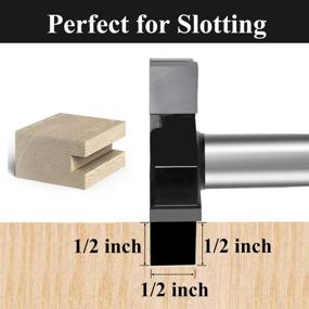 img 2 attached to 🔧 CNC Router Bit Shank Wood Cutting Tools: Enhance Precision and Efficiency in Woodworking Projects