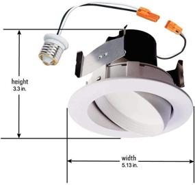 img 3 attached to RA406927WHR Integrated Recessed Adjustable Downlight