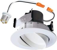 ra406927whr integrated recessed adjustable downlight logo