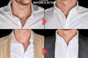 img 1 attached to 👔 Stylish Collar Stay Stickers for Men and Women: Upgrade your Shirt Game!