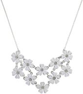 📿 lux accessories silvertone statement necklace girls' jewelry" - revamped for enhanced seo: "lux accessories silver statement necklace: girls' jewelry at its finest logo