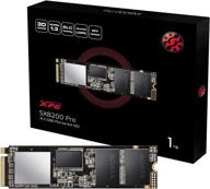 adata xpg sx8200 pro 1tb nvme ssd с 3d nand, gen3x4 pcie m.2 2280, r/w 3500/3000mb/s (asx8200pnp-1tt-c) can be translated to russian as: "adata xpg sx8200 pro 1tb nvme ssd с 3d nand, gen3x4 pcie m.2 2280, r/w 3500/3000mb/s (asx8200pnp-1tt-c)". логотип