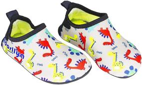 img 2 attached to Adorllya Girls Toddler Barefoot Surfing Girls' Shoes: Unleash Their Inner Mermaid with Reliable Comfort