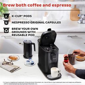 img 2 attached to ☕ Ultimate Coffee Convenience: Instant 2-in-1 Multi-Function Coffee Maker for K-Cup® Pods and Nespresso Capsules