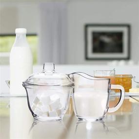 img 1 attached to 🥛 Enhance Your Coffee Experience with Nicunom Creamer Coffee Pitcher Serving