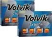 volvik crystal 3 piece premium orange logo
