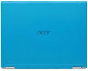 img 4 attached to MCover Жесткий чехол для ноутбука Acer Spin 5 SP513-54N Windows Convertible 2020 года – Аква